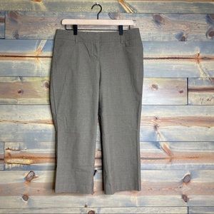 Express Design Studio Capris, Lt Brown, Sz 8